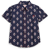 Thumbnail for your product : True Religion Boy's Ikat Print Poplin Shirt