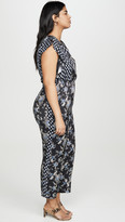 Thumbnail for your product : Rebecca Taylor Sleeveless Paisley Jumpsuit