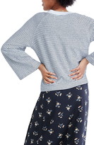 Thumbnail for your product : Madewell Stripe Terry Raglan Sweatshirt