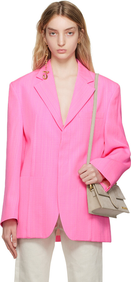 Fashion Pink Blazer Jacquemus Women's Pink Blazers ShopStyle UK