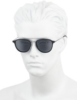 Thumbnail for your product : Barton Perreira 10-Year Anniversary Courtier Matte 52MM Aviator Sunglasses