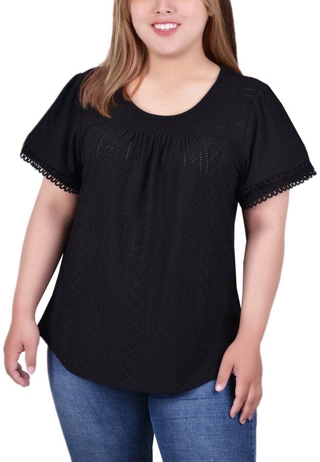NY Collection Women's Plus Size Tops | Shop the world's largest 