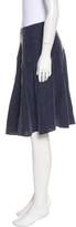 Thumbnail for your product : Marni Silk Knee-Length Skirt