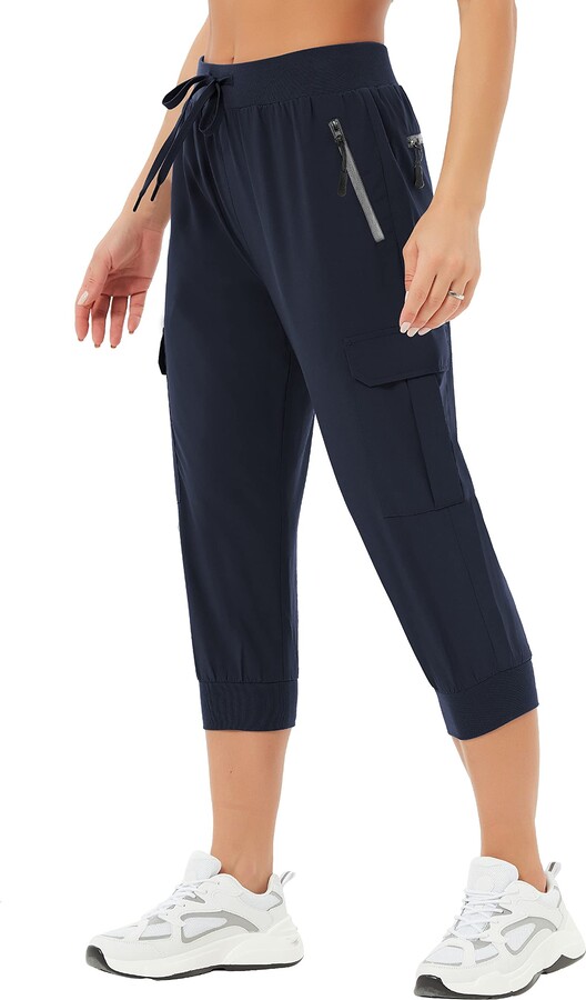 SPECIALMAGIC Women's Capri Pants with 5 Pockets Lightweight Scrub