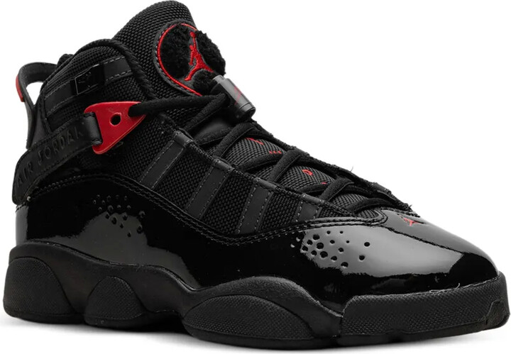 Jordan Kids Jordan 6 Rings GS "Black Varsity Red" sneakers