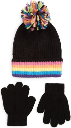 Capelli New York Kids' Pom Beanie & Gloves Set