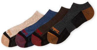 Timberland 4-Pack Outdoor Leisure No-Show Socks