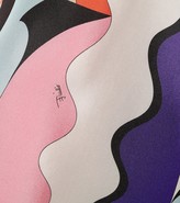 Thumbnail for your product : Emilio Pucci Printed silk-twill minidress