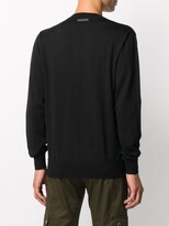 Thumbnail for your product : Les Hommes Chest Patch Zipped Pocket Jumper