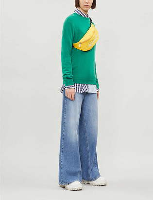 Benetton Crewneck wool and cashmere-blend jumper