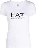 Thumbnail for your product : EA7 Emporio Armani logo-print detail T-shirt