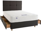 Thumbnail for your product : Silentnight Sophia Memory 1000 Pocket Divan Bed With Headboard And Storage Options