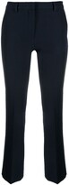 Thumbnail for your product : Pt01 High-Rise Cropped Kick-Flare Trousers