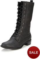 Thumbnail for your product : Hush Puppies Chamber Moto Lace Up Calf Boots