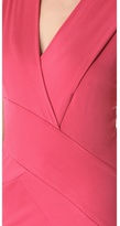 Thumbnail for your product : Donna Karan Banded Plunge V Dress