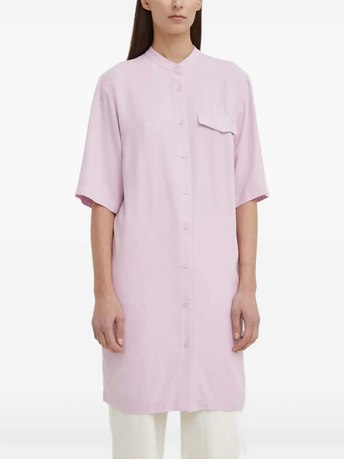 Marc O'Polo Short-Sleeve Midi Shirt Dress
