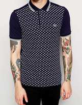 Thumbnail for your product : A. J. Morgan Fred Perry X Drakes Polo Shirt With Paisley Print