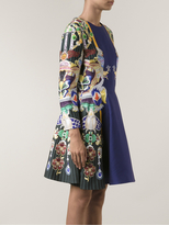 Thumbnail for your product : Mary Katrantzou Chrono Jeweled Sleeves Dress