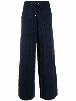 Ralph Lauren Collection Cable-Knit Recycled Cashmere Trousers