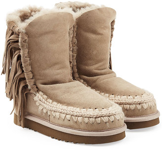 Mou Eskimo Short Sheepskin Boots