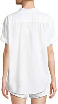 Thumbnail for your product : XiRENA Channing Short-Sleeve Cotton Lounge Shirt