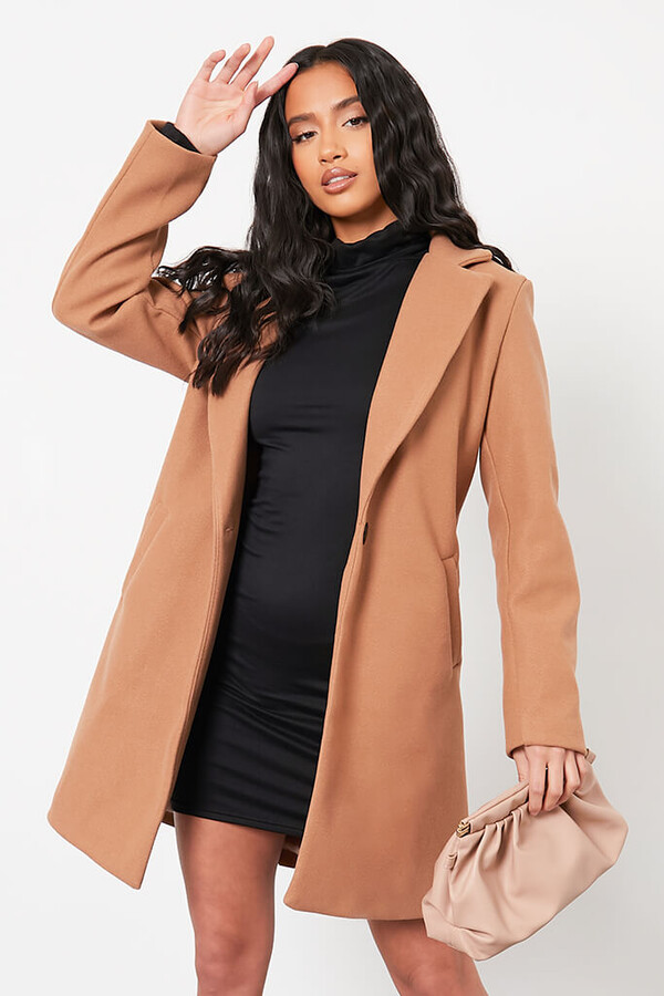 camel duster coat petite