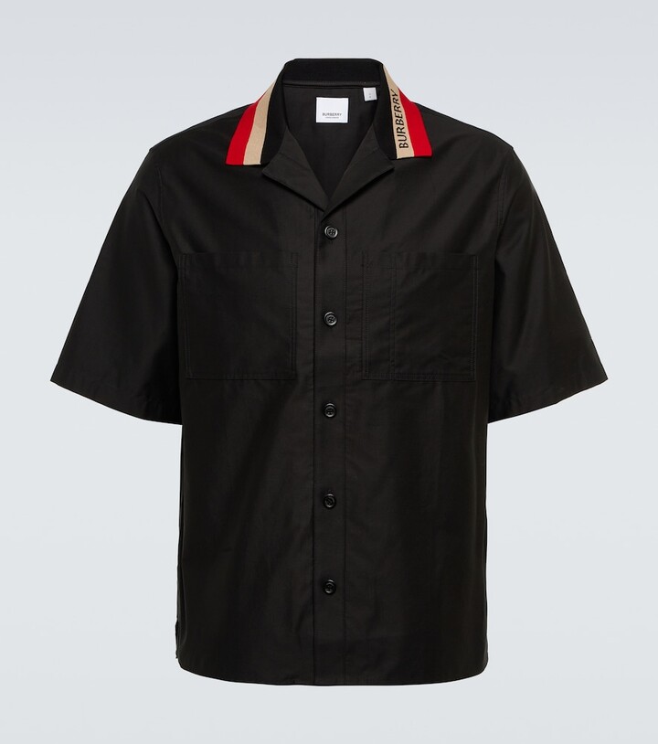 Men Burberry Striped Polo Shirt | Shop the world's largest collection 