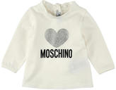 Thumbnail for your product : Moschino Ivory stretch jersey T-shirt