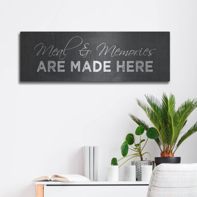 Trinx 'Meal' by Erin Clark Metal Wall Art