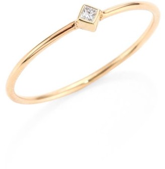 Zoë Chicco Diamond & 14K Yellow Gold Ring