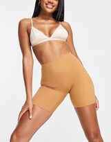 Thumbnail for your product : Bye Bra invisible mid waist medium contour shaping shorts in light brown