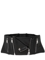 Thumbnail for your product : Jean Paul Gaultier High Waist Leather Corset Belt