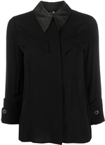Thumbnail for your product : Elisabetta Franchi Contrasting Collar Shirt