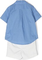 Thumbnail for your product : Ralph Lauren Kids Logo-Embroidered Cotton Short Set