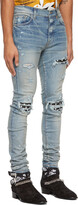 Thumbnail for your product : Amiri Blue Playboy Edition MX1 Jeans