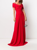 Thumbnail for your product : Giambattista Valli Off-Shoulder Wrap Gown