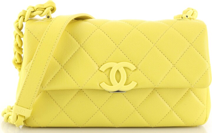 Chanel My Everything Flap Bag Quilted Caviar Small - ShopStyle
