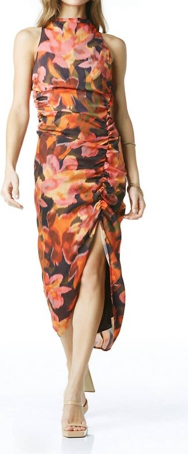 Tart Collections Leanna Dress In Bromeliad Ikat