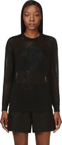 Thumbnail for your product : Stella McCartney Black Embroidered Net Shirt