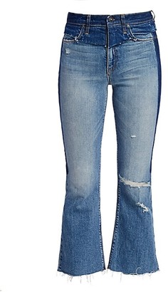 Hudson Holly High-Rise Crop Flare Jeans