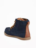 Thumbnail for your product : Old Navy Sueded Ankle Boots for Toddler