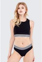 Thumbnail for your product : Select Fashion STRIPE RACER BACK - size S