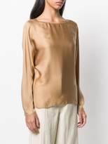 Thumbnail for your product : Theory round-neck blouse