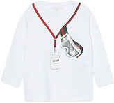 Thumbnail for your product : Gucci Ski goggle print ls tee 9-12 months