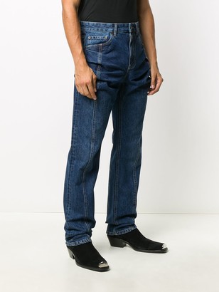Y/Project High Waisted Straight Leg Jeans