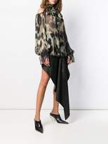 Thumbnail for your product : Atu Body Couture Animal Print Blouse