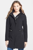 Thumbnail for your product : Larry Levine Soft Shell Hooded Jacket