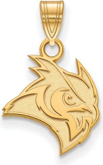 Black Bow Jewelry Co. BlackBowJewelry14kYellowGoldRiceOwlsNCAASmallMascotPendant
