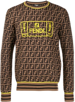 fendi logo jumper