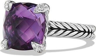 David Yurman Châtelaine Ring with Gemstone & Diamonds